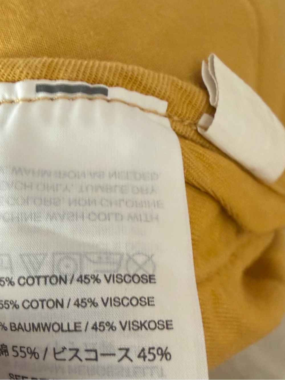 Madewell Mustard Yellow Shorts - Picture 4 of 4